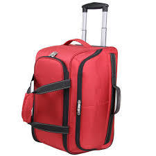 Travel Bag Trolley (Red)