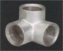 Silver 3 Way Elbow