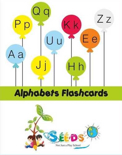 Alphabets Type Flash Cards Age Group: 2-7