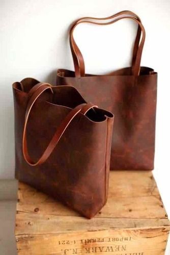 Brown Pu Leather For Bags And Wallet