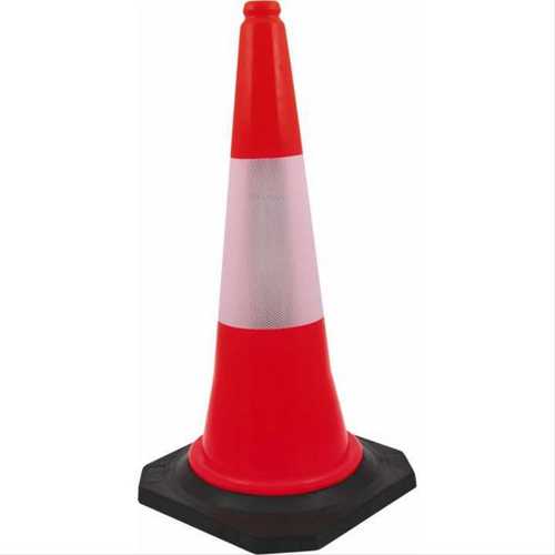 Easy To Use Safety Cone With Rubber Based