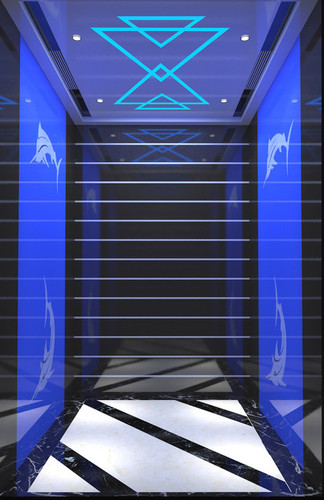 मनोरंजन के लिए लेजर कटिंग के साथ एशिया फ़ूजी पैसेंजर एलेवेटर और लिफ्ट इस्तेमाल की गई कार का आयाम: (W* D* H) 1400* 1100* 2500 ~ 1950* 1750* 2500