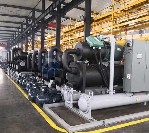 Custom Auto Switch Water Cooled Screw Chiller Application: Industrial