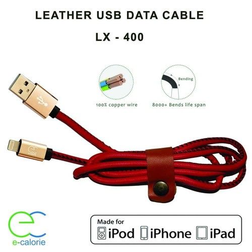 Leather Usb Data Cable Application: Mobiles