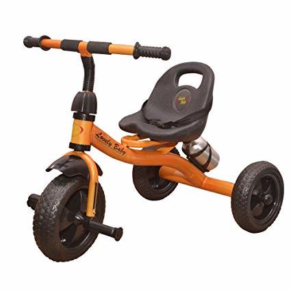 Plastic And Aluminum Body Kids Tricycle