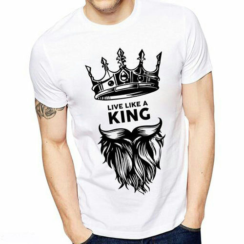 Short Sleeves Mens Printed T-shirts