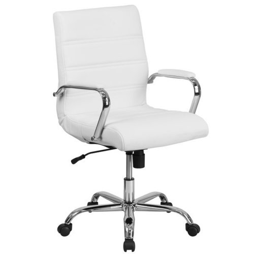 Steel And Leather Conference Office No Assembly Required