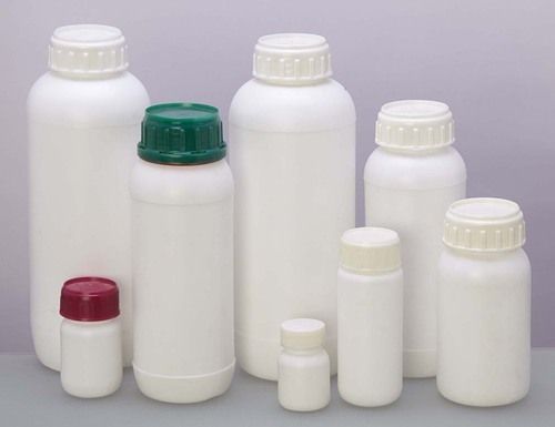 White HDPE Plastic Bottles