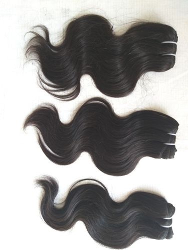 100% Natural Black Virgin Human Hair Body Wave Weaves Gender: Female