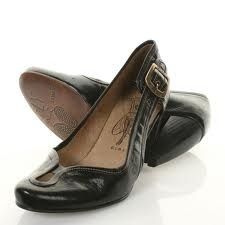 Black Formal Ladies Leather Shoes