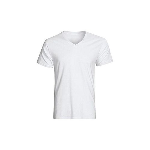 V shape Neck White T-Shirt buy in Gurgaon