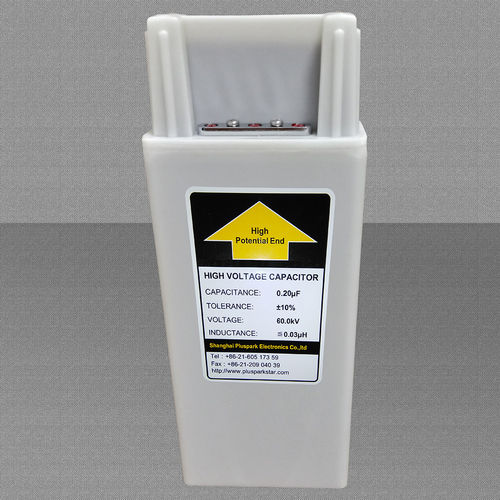 Plastic Case Pulse Capacitor 0.2uF 60kV 200nF