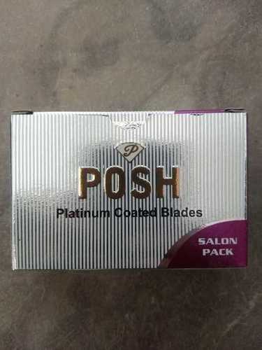 Platinum Coated Shaving Blades Gender: Male