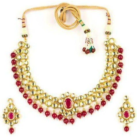 Multicolored Shiny Look Imitation Necklace