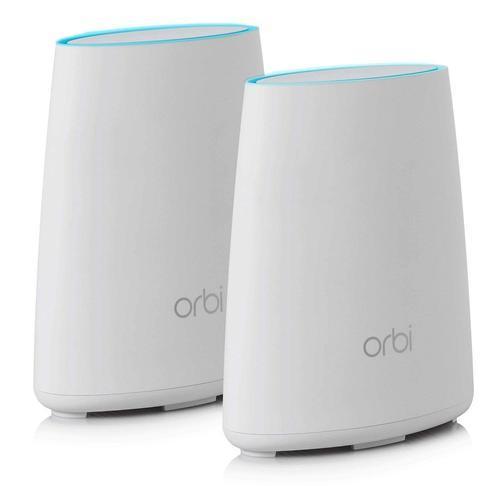 White Tri-Band Home Wi-Fi System (Netgear Orbi Rbk40)