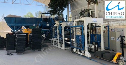 Blue Brick Moulding Machine