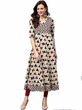 Creme Ladies Pure Cotton Kurta