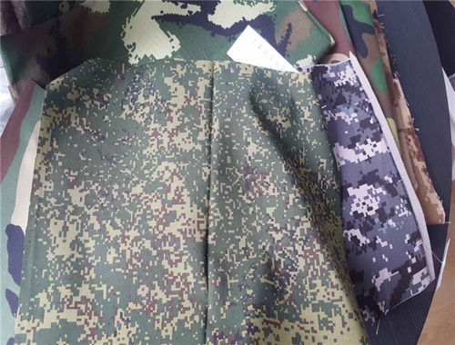 Polyester/Viscose Polyester Rayon Blend Camouflage Acu Bdu Uniform Fabric