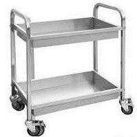 Stainless Steel Wheel Trolley Max Load: 200-250  Kilograms (Kg)