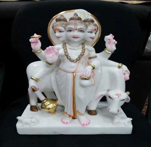 Marble Hindu God Statue Height: Customized Inch (In)