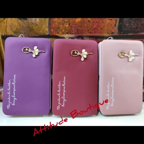 Purple Trendy Ladies Hand Wallet at Best Price in Jamnagar | Attitude  Boutique