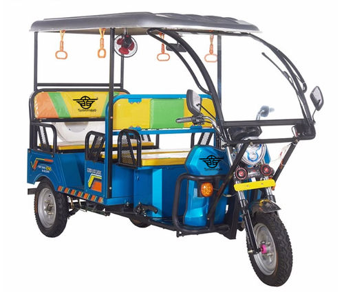 6 Seater Electric Rickshaw Displacement: Yes