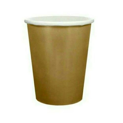 Brown Customized Disposable Paper Cups