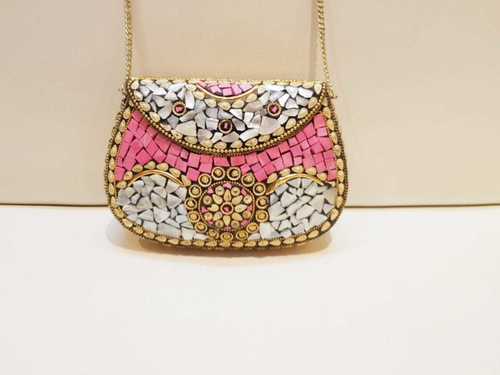 Designer Mosaic Clutches Purse