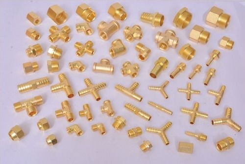 Golden Brass Pipe And Plumbing Fittings