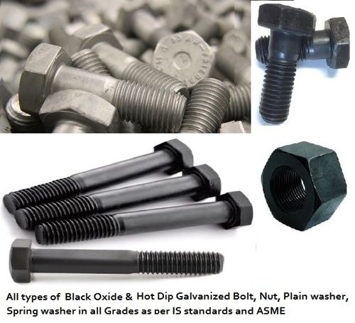 Industrial Steel Fasteners Application: Construction