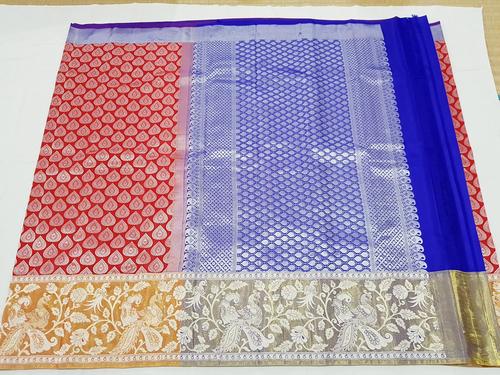 Multi Color Kanchipuram Pure Silk Sarees - 029