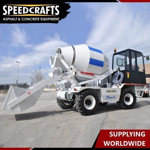 Self Loading Concrete Mixer