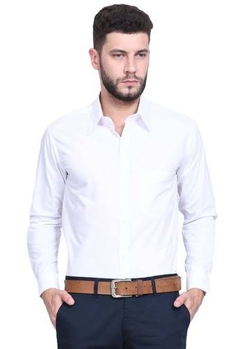 White Shirt For Men Collar Style: Spread at Best Price in Bengaluru ...