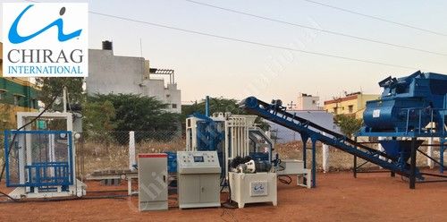 Chirag Powerful Technology Interlocking Brick Machine Capacity: 1000-1500