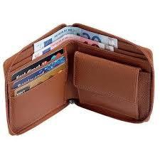 Brown Gents Pure Leather Wallets