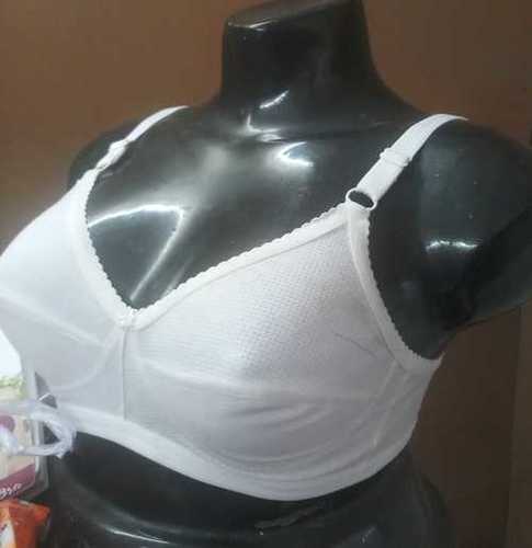 Ladies White Popcorn Bra