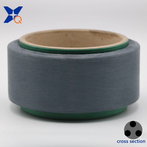 Middle Grey Polyester Filaments Yarn