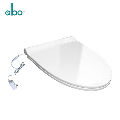 Open Front Elongated Soft Close Toilet Seat Cover Set