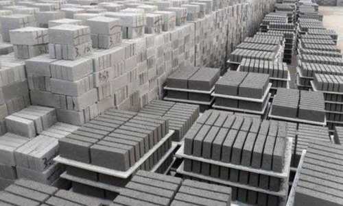 Gray Customized Fly Ash Bricks