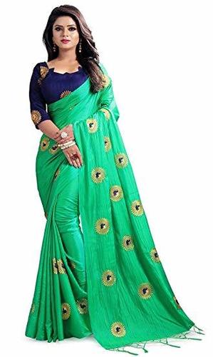 Green Color Silk Saree