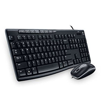 Black Keyboard And Mouse For Computer