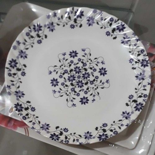 Pure White Melamine Plates