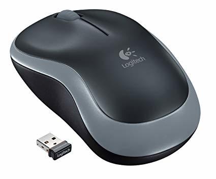  वायरलेस माउस ब्लैक (Logitech) 