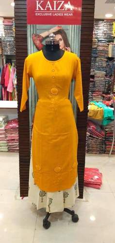 Ladies Fancy Cotton Kurtis