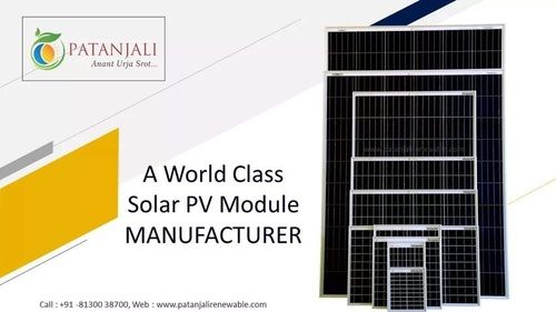 Renewable Polycrystalline Patanjali Solar Panels