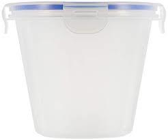 Transparent Household Plastic Containers
