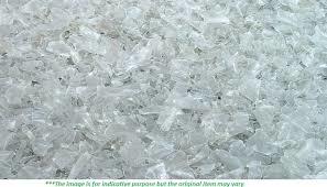 White Unwashed Pet Bottle Flakes