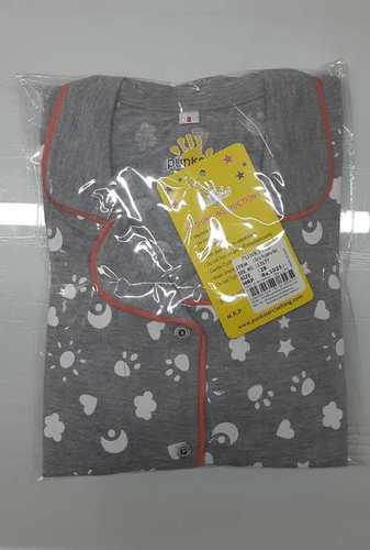 Various Colors Available Attractive Pattern Girls Nightwear