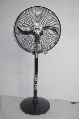 Black Electric Farrata Pedestal Fan