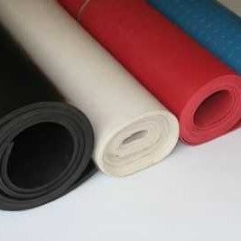 Plain Texture Silicone Rubber Sheet Application: Industrial